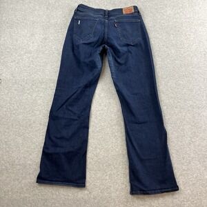 Levi's Women's 529 Curvy Boot Cut Jeans Size 12M Dark Wash Stretch 31 x 31